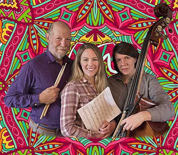 Kimandala group photo with kaleidoscopic background